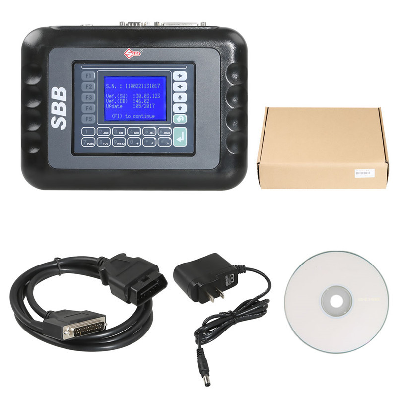 SBB Key Programmer V46.02 SBB Auto Key Programmer Support Toyota G Chip Multi-Language
