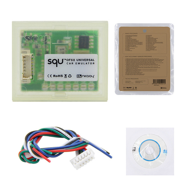 SQU OF80 Square of 80 Universal Car Emulator Multi Cars MINI Parts Big Works 42 IMMO Programs 18 Seat OCCUPANCY SENSOR