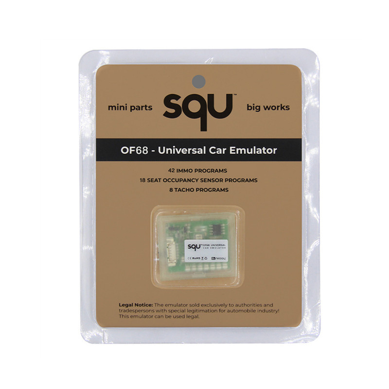 SQU OF80 Square of 80 Universal Car Emulator Multi Cars MINI Parts Big Works 42 IMMO Programs 18 Seat OCCUPANCY SENSOR