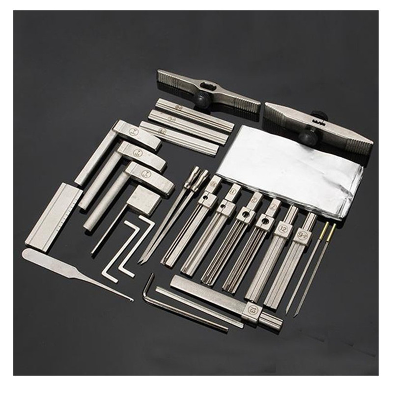 HUK Dimple Pin Impressioning Set - New Foil Impressioning Tool for Dimple Locks Multifunctional Tool Kit Locksmith Tools Lock Pick Tools Set
