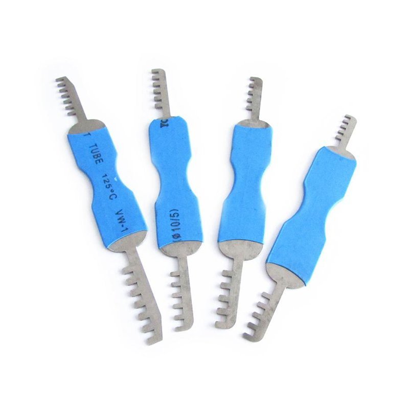 4 Pcs Comb Lock Picks Tool Lock Pick Set Padlock Comb Pick Set Locksmith Tools