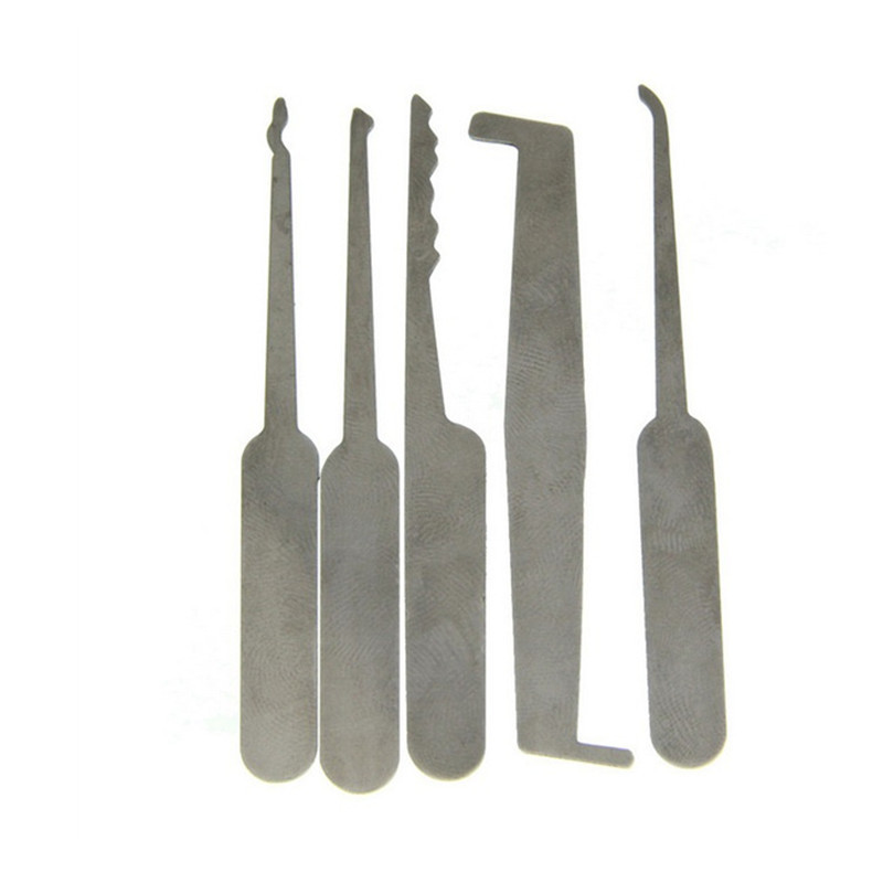 Practice Padlock + Credit Card Lock Pick Tool + Padlock Shims + Double Heads Comb Lock Pick Set Locksmith Tools