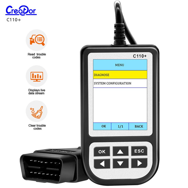 V6.2 Creator C110 C110+ BMW Code Reader Scanner Multi-System Scan Tool