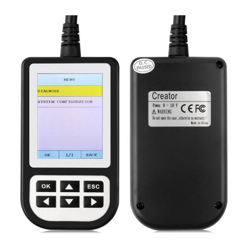V6.2 Creator C110 C110+ BMW Code Reader Scanner Multi-System Scan Tool