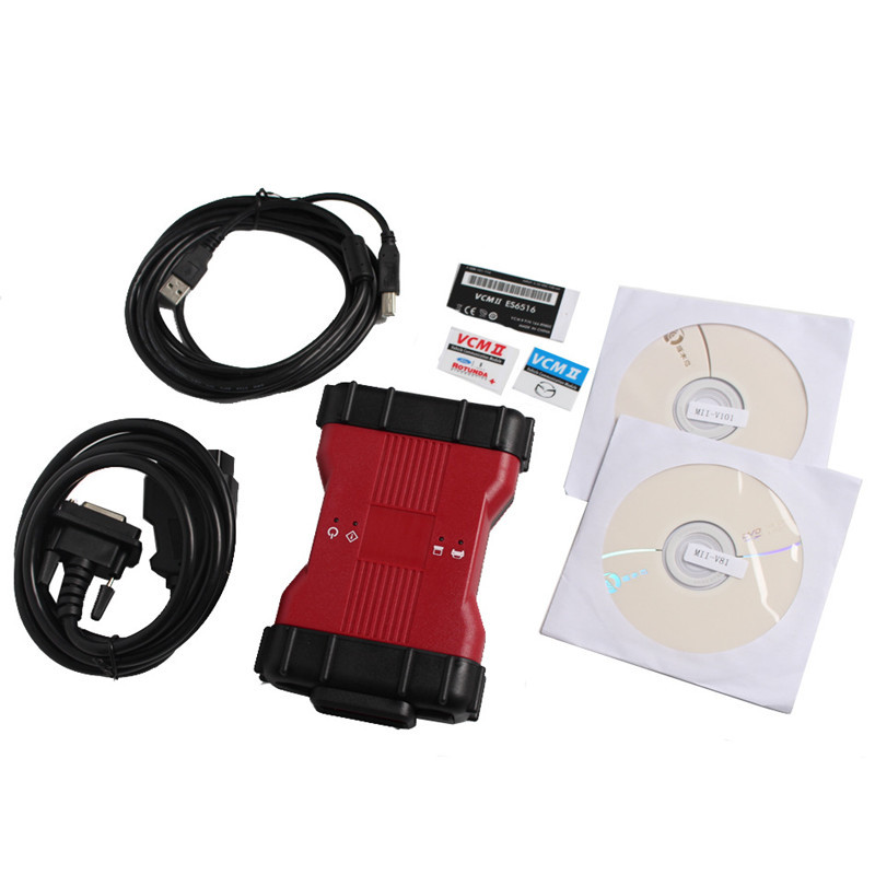 Ford VCM2 2 in 1 Diagnostic Tool for Ford and Mazda IDS V121 with Plastic Box