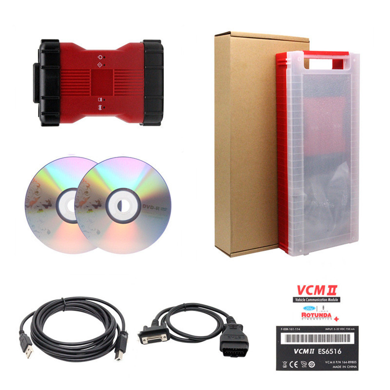 Ford VCM2 2 in 1 Diagnostic Tool for Ford and Mazda IDS V121 with Plastic Box