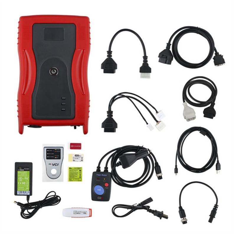V19 GDS VCI Diagnostic Tool for KIA & Hyundai with Trigger Module Firmware V2.02 Software Support Flight Record Function