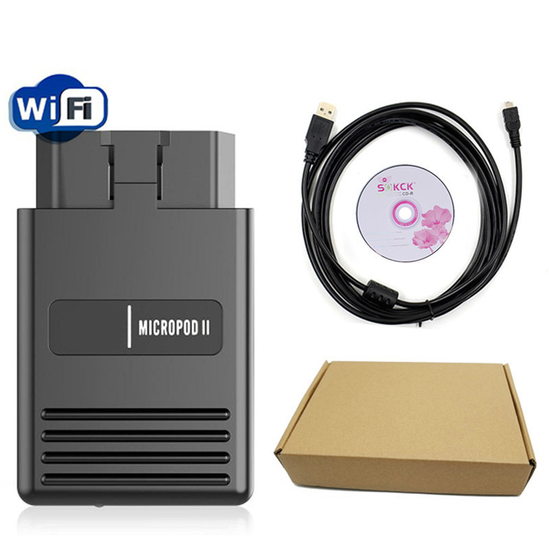 Wifi wiTech MicroPod 2 Chrysler Diagnostic Tool for Chrysler Dodge Jeep Fiat Online Version V17.04.27 Supports Car till 2018