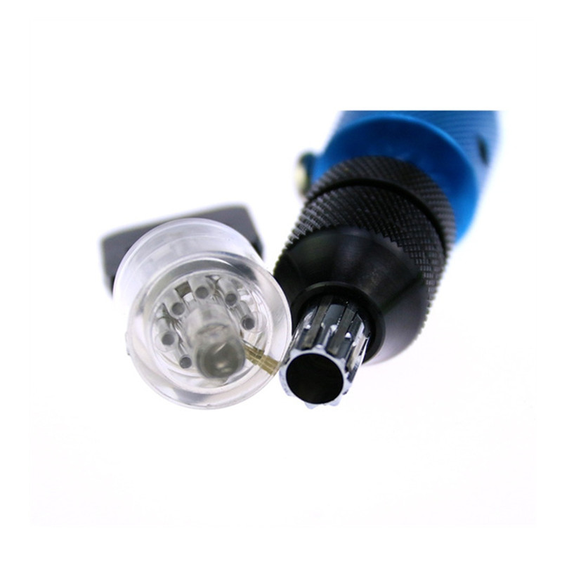 KLOM Tubular Pick Tool 7.5mm Adjustable Tubular Lock Pick Tools  + 7 pin Transparent Tubular Lock