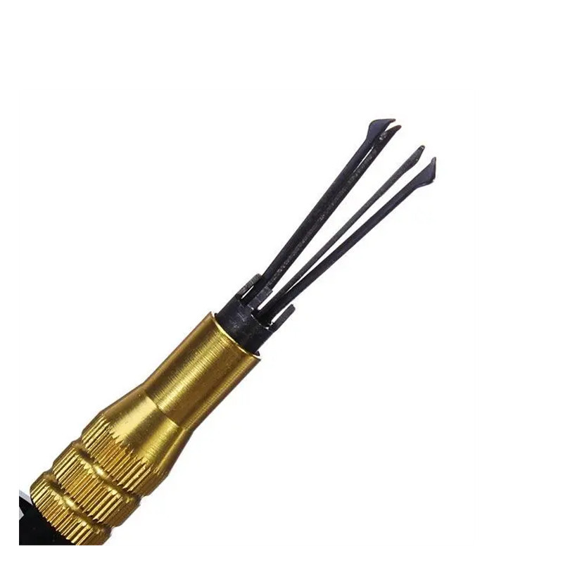 3 in 1 Adjustable Cross Pick Lock Opener Locksmith Tool 4.8mm 6.5mm 7.0 mm