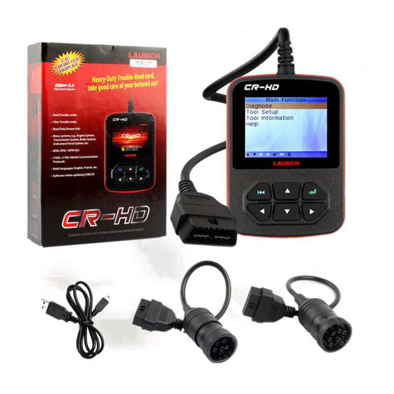 LAUNCH CR HD Scanner CReader HD Heavy Duty Truck Diagnostic Tool LAUNCH Heavy Duty Truck Scanner