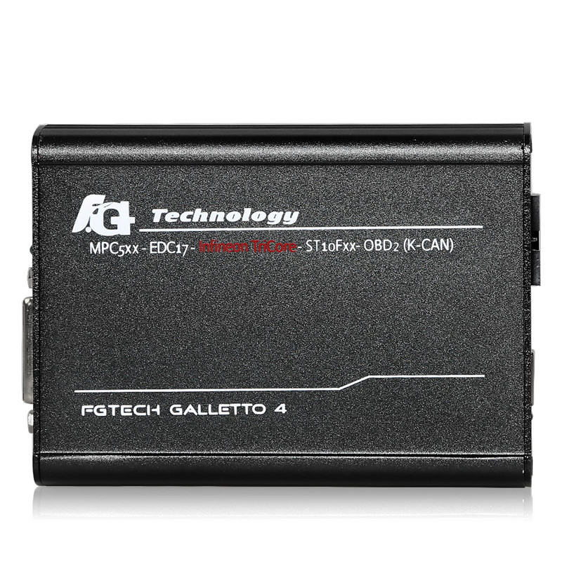 V54 FGTech Galletto 4 Master FGTECH 0475 BDM-Tricore-OBD Function ECU Programmer