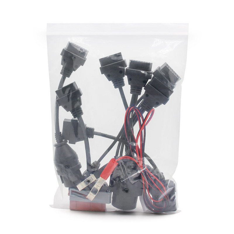 8pcs Full Set Car Cables Adapter OBD2 Converter for Autocom CDP TCS Pro Multidiag Pro+ Car Diagnostic Cables