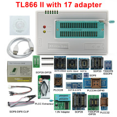 TL866II Plus with 17 adapters