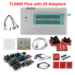 TL866II Plus with 25 adapters