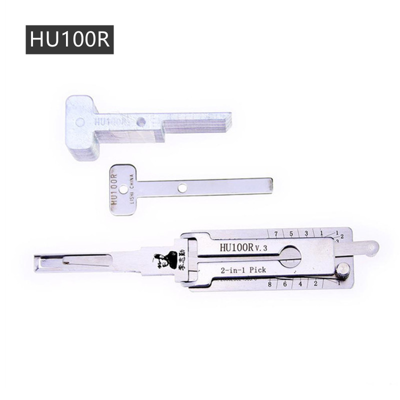 LISHI HU100R 2 in 1 Auto Pick and Decoder for New BMW Locksmith Tool Lock Pick Set