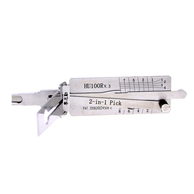 LISHI HU100R 2 in 1 Auto Pick and Decoder for New BMW Locksmith Tool Lock Pick Set