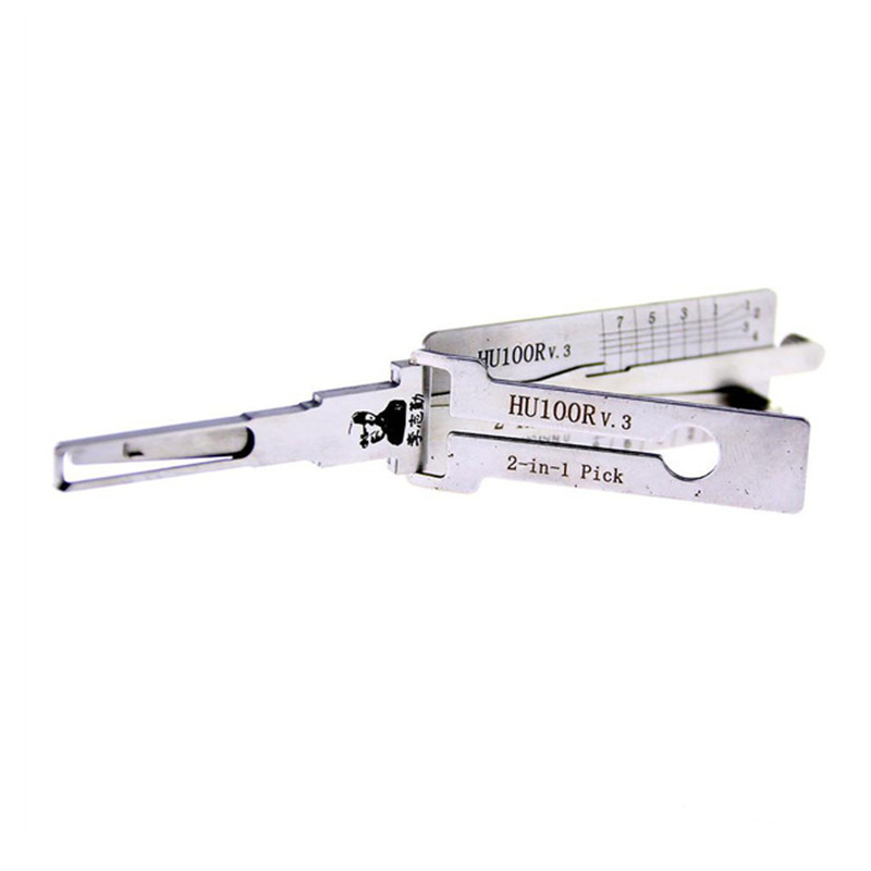 LISHI HU100R 2 in 1 Auto Pick and Decoder for New BMW Locksmith Tool Lock Pick Set