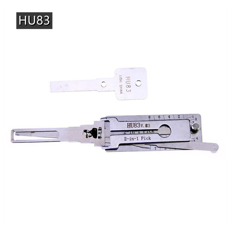 LISHI HU83 2 in 1 Auto Pick and Decoder Auto Locksmith Tool for Citroen and Peugeot Lishi Lock Pick Tool