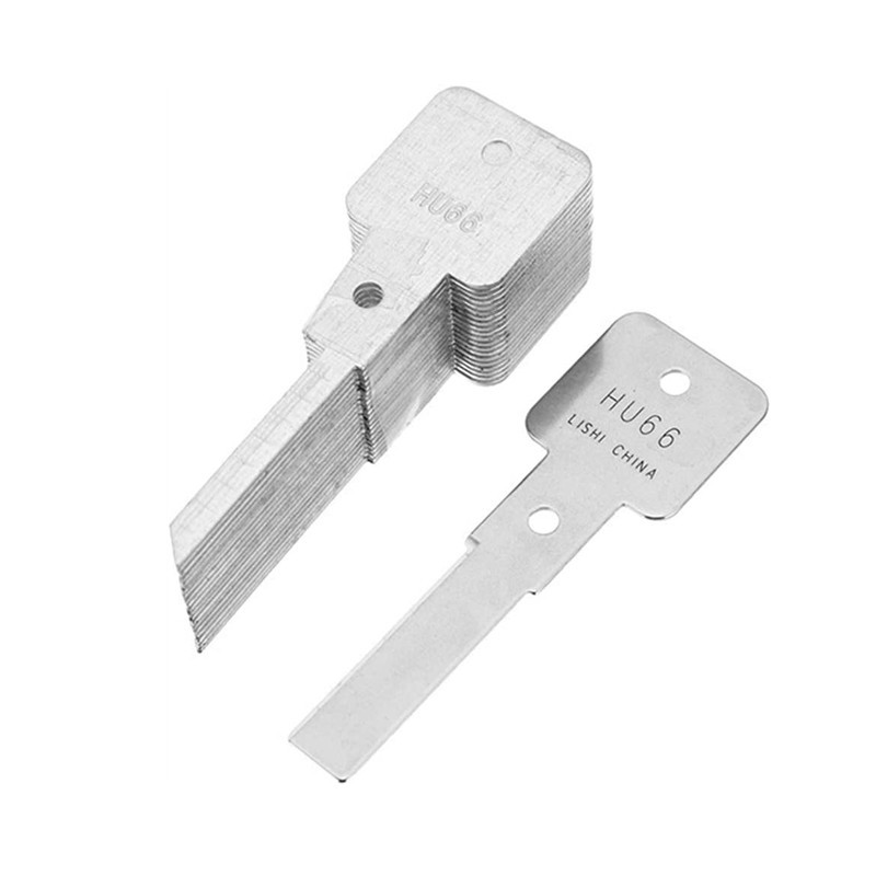 Lishi HU66 Decoder HU66 Key Reader HU66 Lock Pick Set Automotive Locksmith Tools