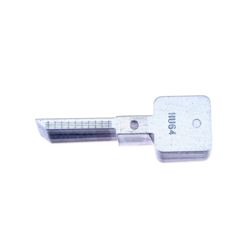 Lishi HU64 Mercedes Pick Decoder 2 in 1 Lockpick Locksmith Tools Door Lock Opener for Benz, Chrysler, Maybach, Lauren, Carlson