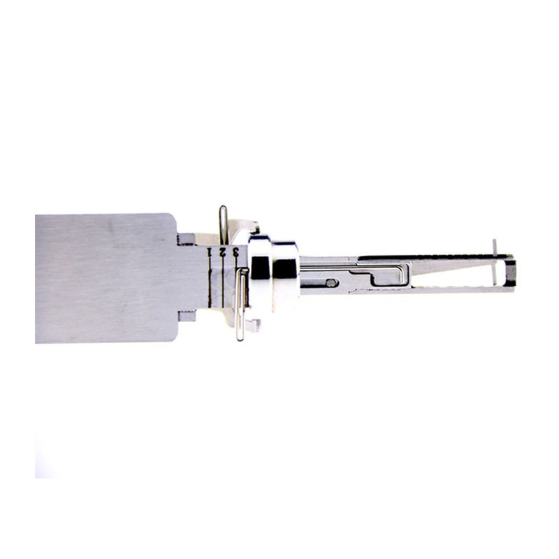 Lishi HU162T(9) Decoder and Auto Pick 2 in 1 Lock Pick Tool for New VW/New Skoda 2016/9-Cut