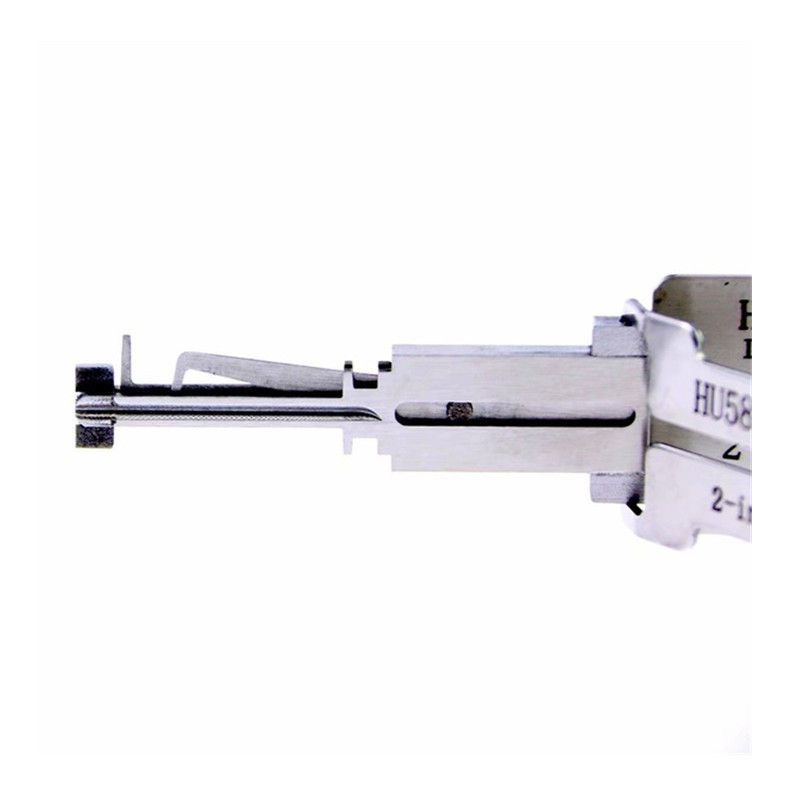 Lishi HU58 V.3 2 in 1 Lock Pick and Key Decoder Tools for Old BMW Auto Locksmith Tools