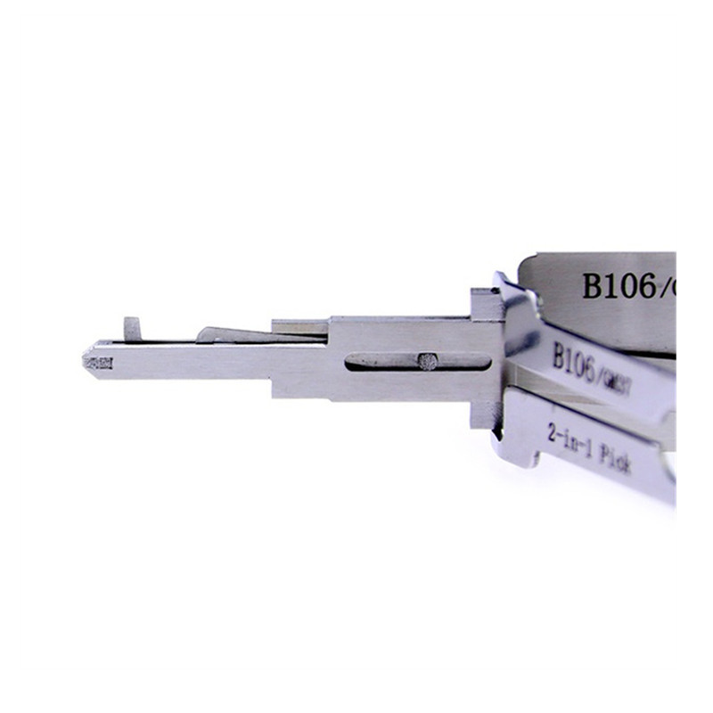 LISHI GM37 B106 2-in-1 Auto Pick and Decoder Lock Pick Set For GMC Buick HUMMER Locksmith Tools