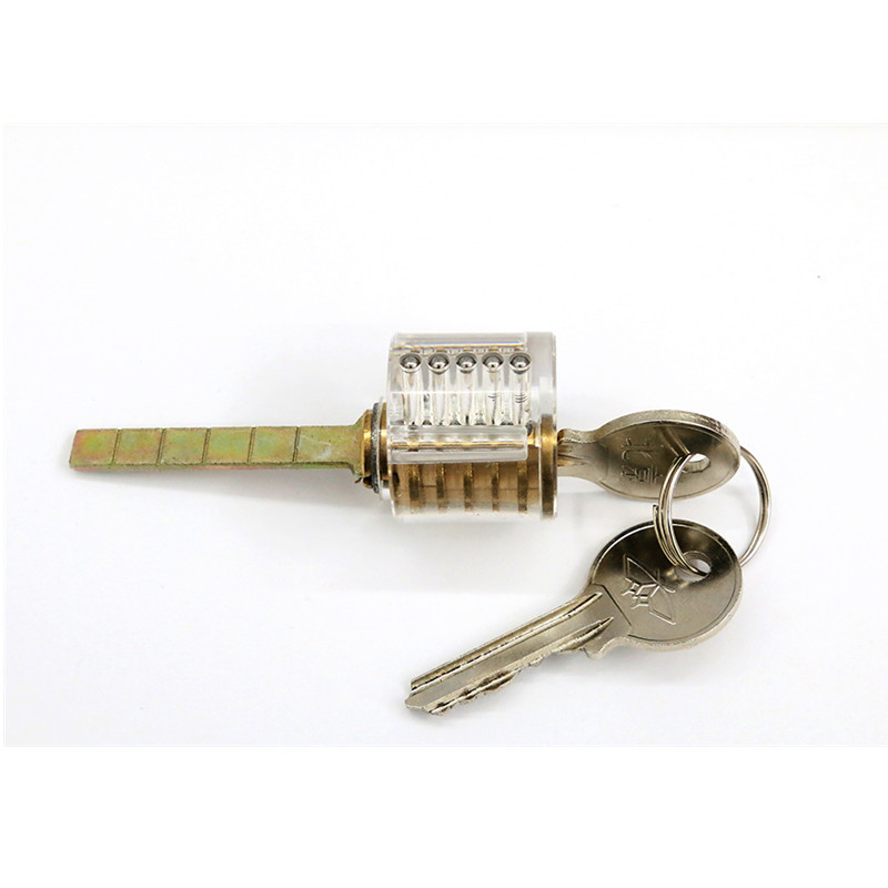 Lock Pick Gun Lock Pick Set Locksmith Tools with Transparent Practice Locks Broken Key Extractor Lock Pick Tool