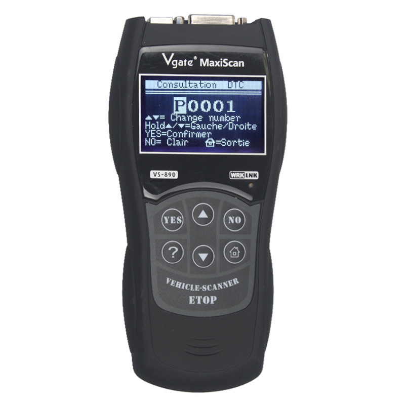 Vgate Maxiscan VS890 OBD2 Scanner Auto Code Readers Car Diagnostic Scan Tool Multi-Language