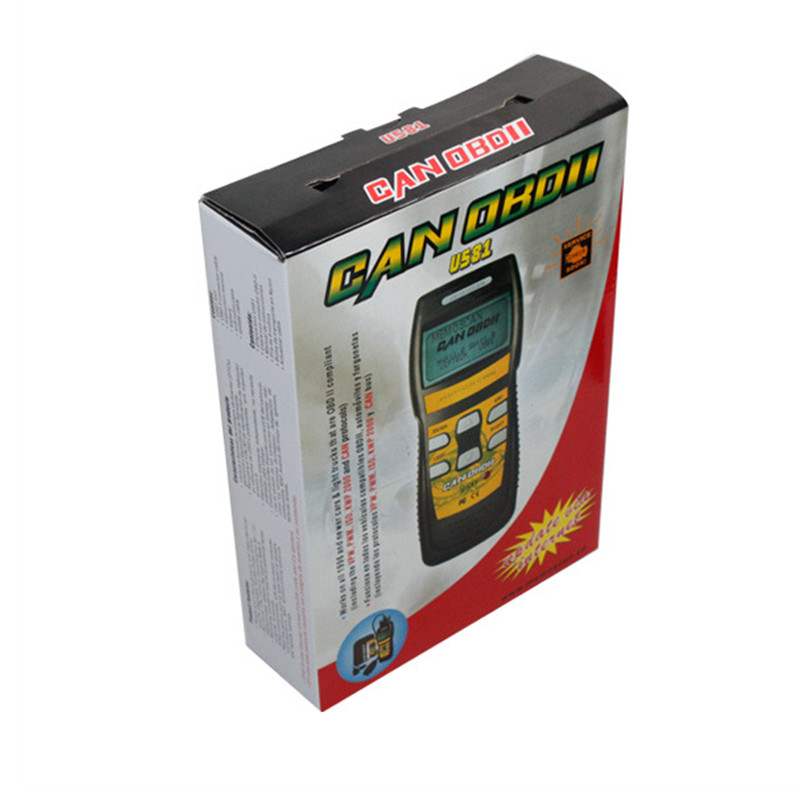 U581 OBD Scanner CAN BUS OBD2 Memo Scanner Car Engine Diagnostic Scan Tool