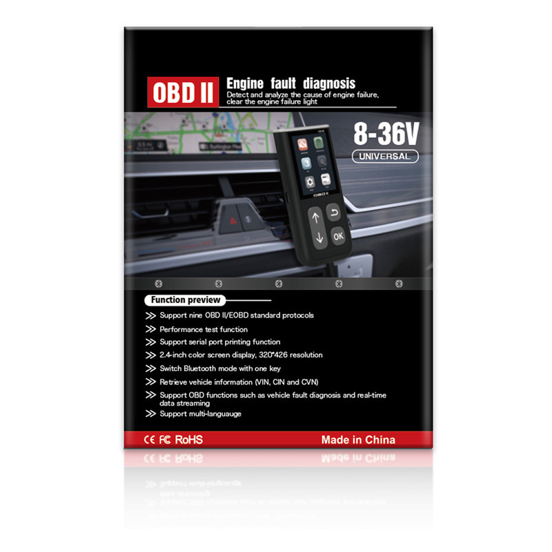 V316 OBD2 Scanner OBDII Code Reader Bluetooth Engine Fault Code Reader Scanner