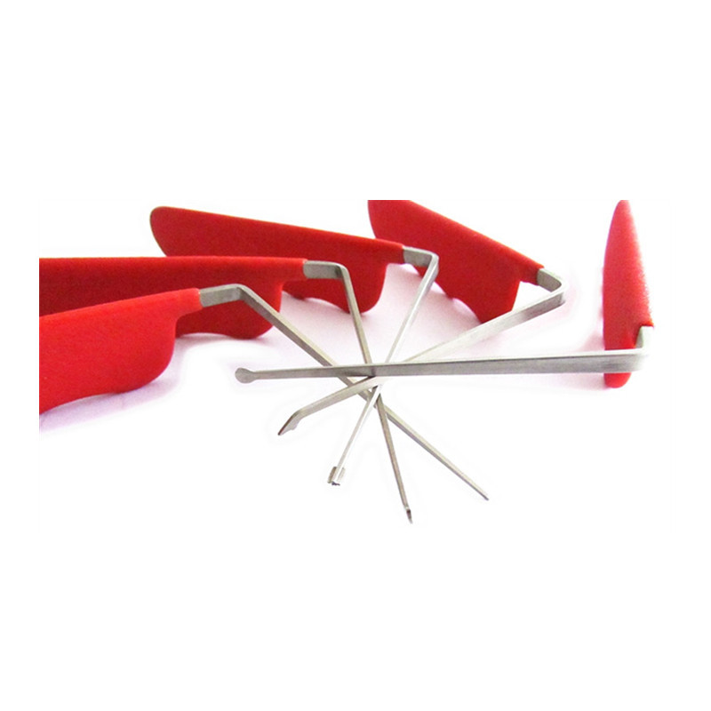 5pcs Unlocking Lock Pick Set Improved Padlock Picks Car Lock Opener Auto Locksmith Tool