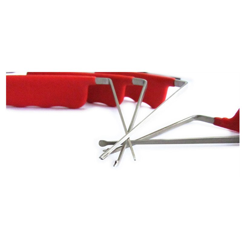 5pcs Unlocking Lock Pick Set Improved Padlock Picks Car Lock Opener Auto Locksmith Tool