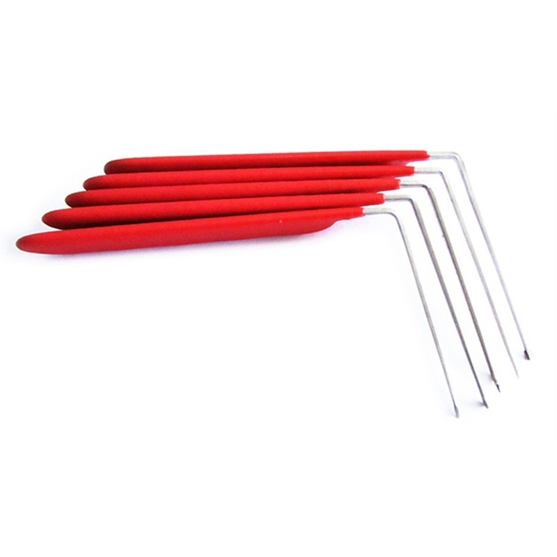 5pcs Unlocking Lock Pick Set Improved Padlock Picks Car Lock Opener Auto Locksmith Tool