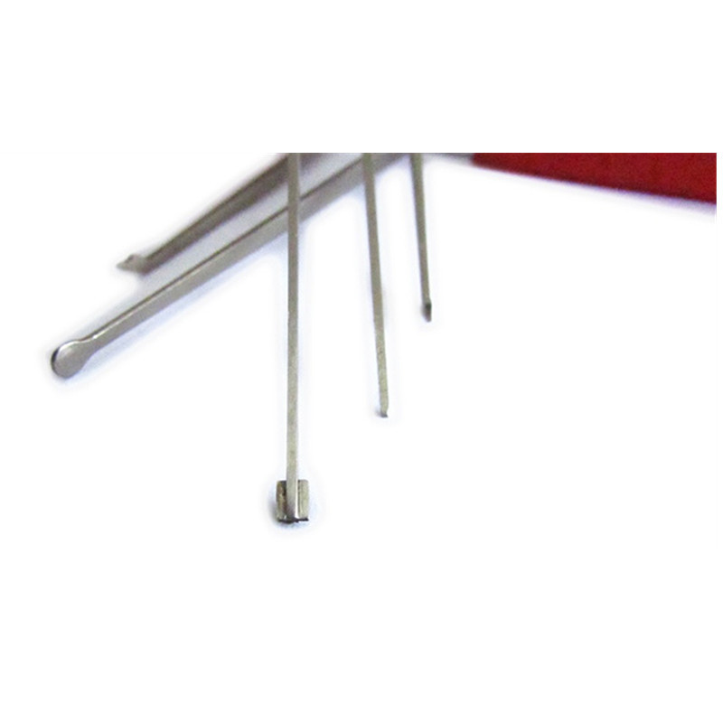 5pcs Unlocking Lock Pick Set Improved Padlock Picks Car Lock Opener Auto Locksmith Tool