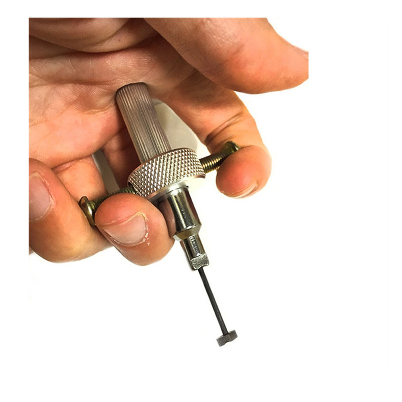 2pcs Disc Detainer Locksmith Tools Lock Picks Set Padlock Tool with Civil Lock Quick Forced Open Lock Picks Tools