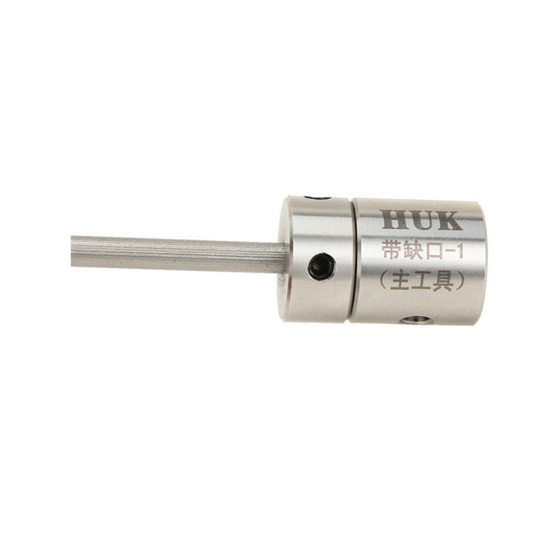 HUK Stainless Steel Blade Lockplate Lock Pick Tools with Notched Lock Pick Set Univesal Type