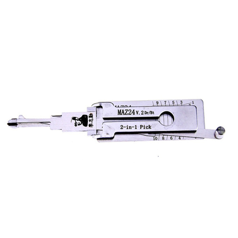 LISHI MAZ24 2 in 1 Auto lock Pick and Decoder Auto Lock Pick Set Auto Locksmith Tools for Mazda