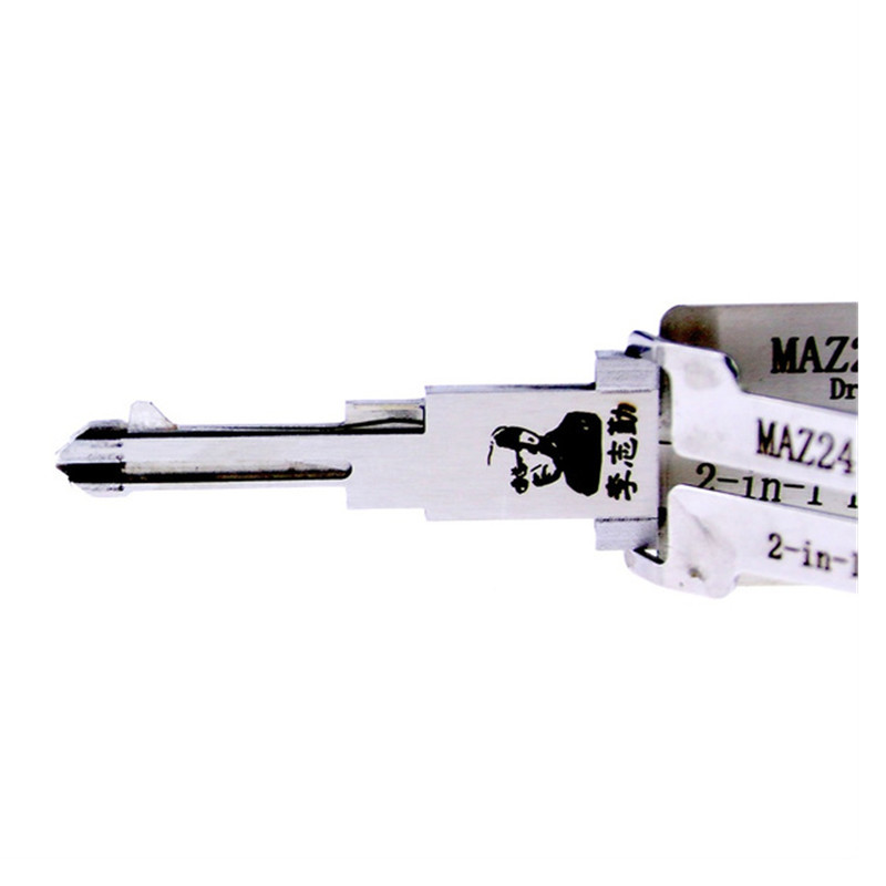 LISHI MAZ24 2 in 1 Auto lock Pick and Decoder Auto Lock Pick Set Auto Locksmith Tools for Mazda