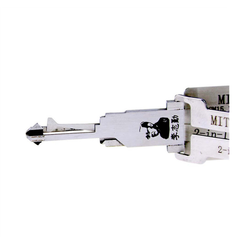 LISHI MIT8 (GM15) 2 in 1 Auto Pick and Decoder Auto Pick Set Lock Pick Tool Locksmith Tool for Mitsubishi
