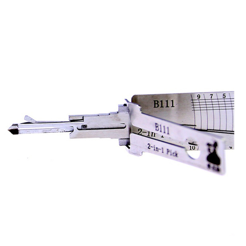 Lishi B111 2 in1 for GM/ Hummer /GMC Auto Lock Pick and Decoder Car Key Tool Locksmith Tools
