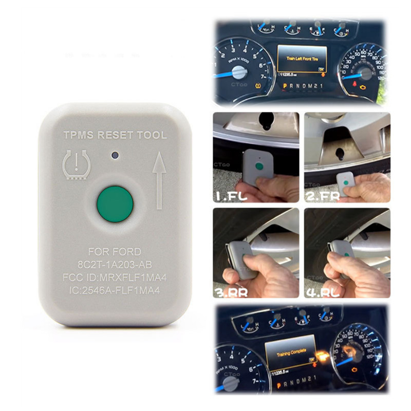 Ford TPMS 19 TPMS Relearn Tool Tire Pressure Monitoring Sensor Training Activation Ford TPMS Reset Tool