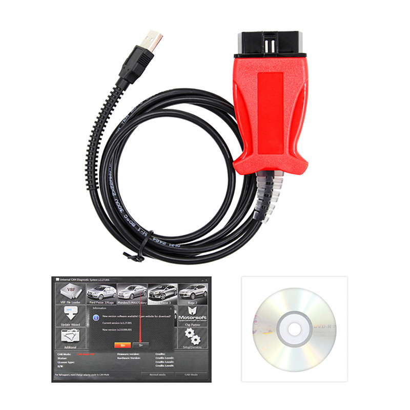 FORD UCDS PRO+ V1.27.001 Ford UCDSYS Adapter with Full License Software and 35 Tokens