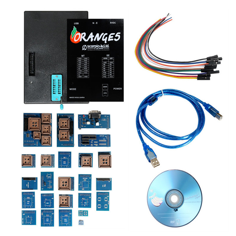 OEM Orange5 Programmer Orange 5 Professional Programming Device With V1.34 Software and Full Adapters