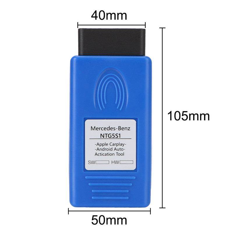 NTG5S1 Carplay Auto OBD Activator Car Play NTG5 S1 Activation Tool For Mercedes/Benz NTG5.1 via OBD2 For iPhone/Android