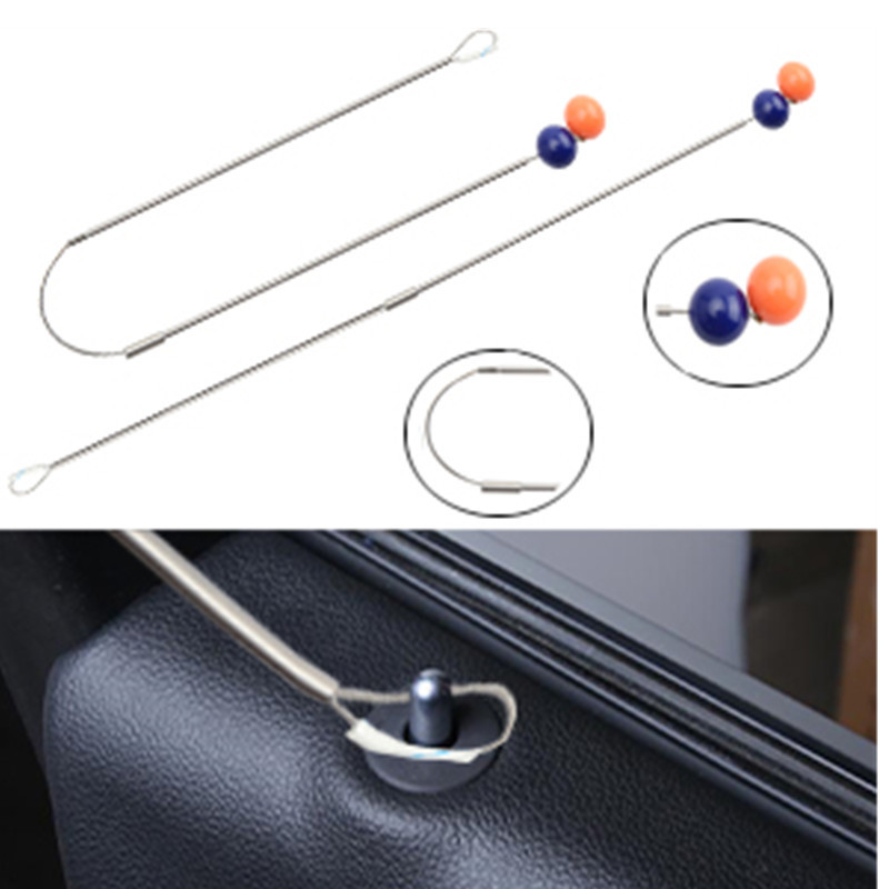 Automotive Pull Rope Car Door Open Tool Pull Rope Door Lock Repair Fixed Kit Locksmith Tools