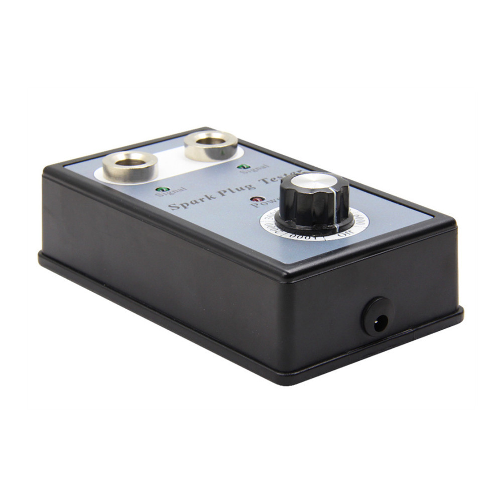 VXSCAN Car Spark Plug Tester Ignition Testers Double Hole Analyzer for 12V Gasoline Vehicles Automotive Diagnostic Tool