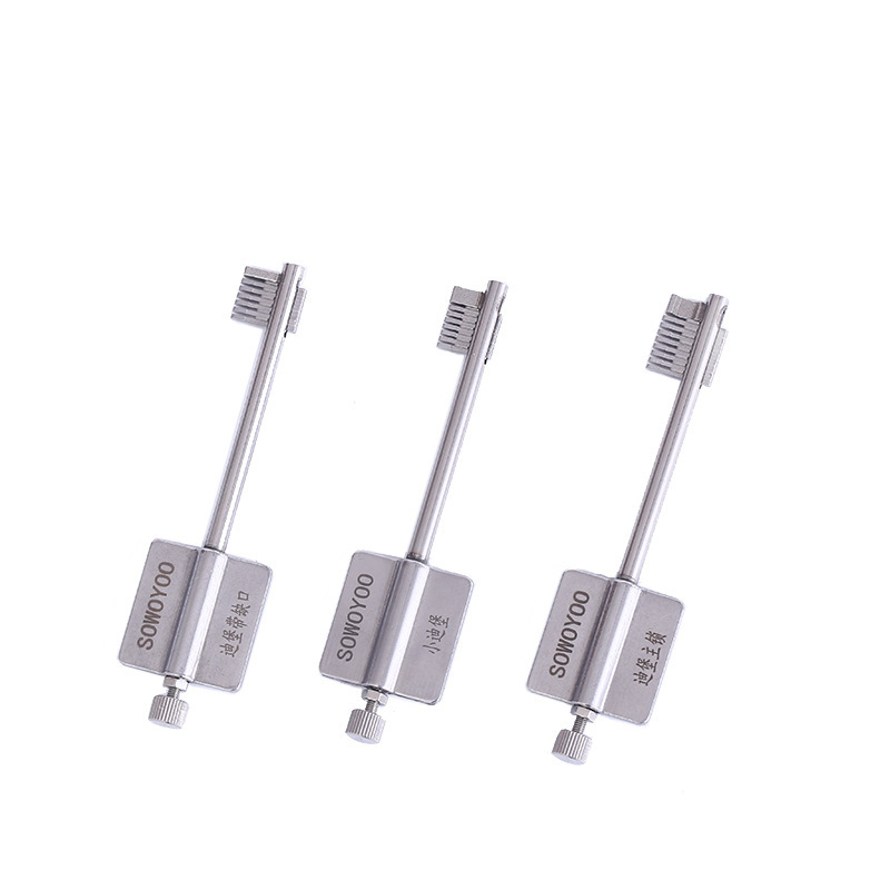 SOWOYOO Flagpole Keys Lock Pick Set for Safe Box AK8 BK7 CK6 Blade Locks Lock Pick Locksmith Tools