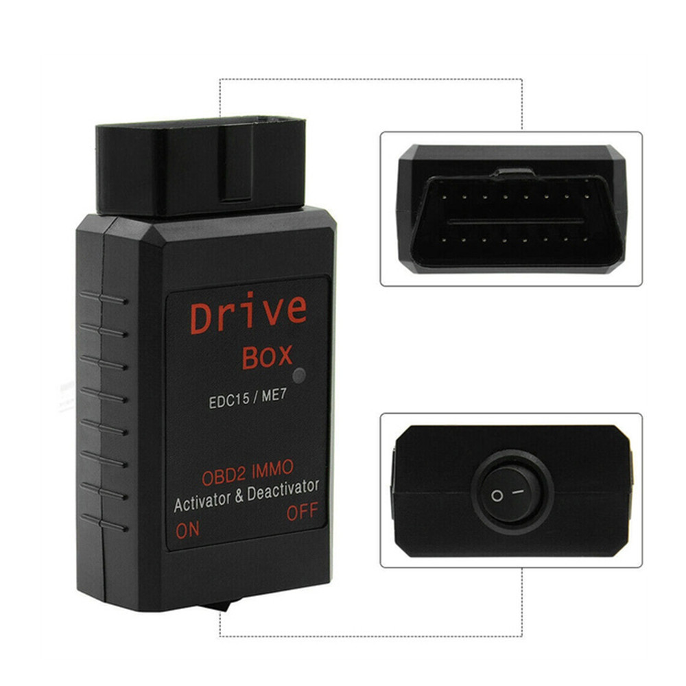 VAG Drive Box OBD2 Bosch EDC15/ME7 OBD2 IMMO Deactivator Activator for VW AUDI SEAT SKODA